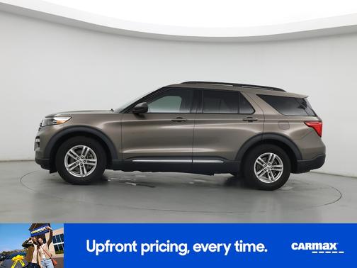 Brown 2021 Ford Explorer XLT