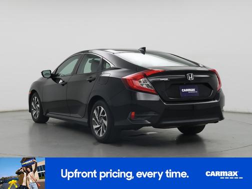 Black 2018 Honda Civic EX