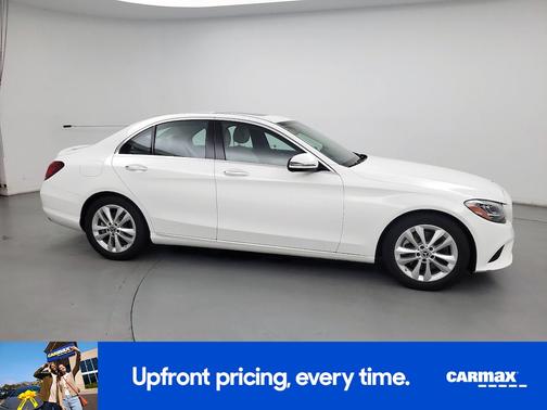 White 2019 Mercedes-Benz C-Class