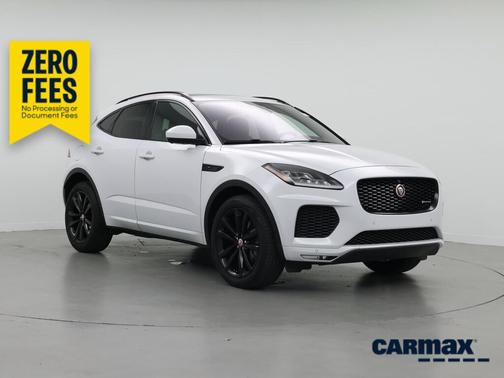 White 2020 Jaguar E-PACE Checkered Flag