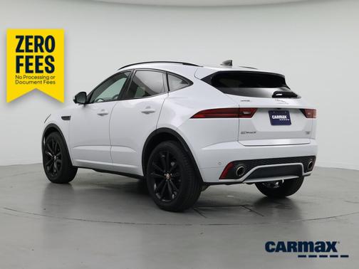 White 2020 Jaguar E-PACE Checkered Flag