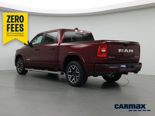 Burgundy 2025 RAM 1500 Laramie