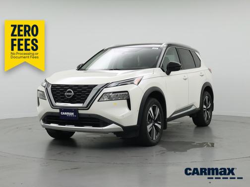 White 2023 Nissan Rogue Platinum