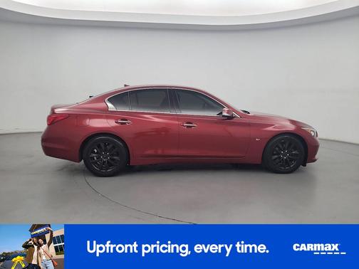 Red 2015 INFINITI Q50 Premium