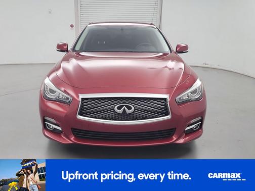 Red 2015 INFINITI Q50 Premium