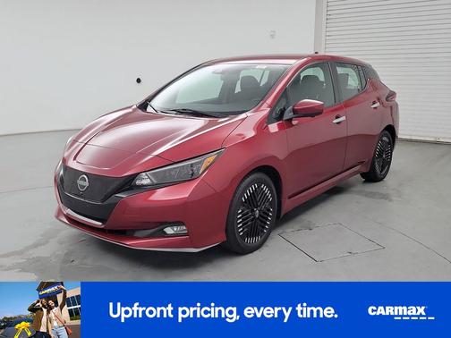 Red 2024 Nissan Leaf SV Plus