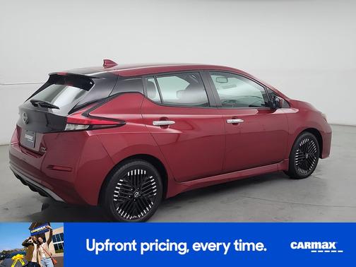 Red 2024 Nissan Leaf SV Plus