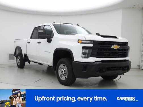 White 2024 Chevrolet Silverado 2500 Work Truck