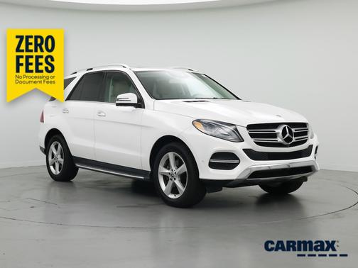 White 2018 Mercedes-Benz GLE 350