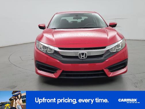 Red 2017 Honda Civic LX