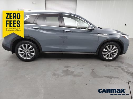 Gray 2022 INFINITI QX50 Luxe