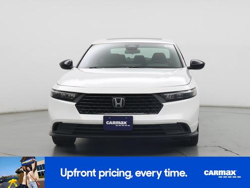 White 2023 Honda Accord Hybrid Sport