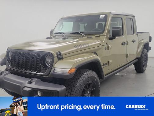 Green 2025 Jeep Gladiator Willy's
