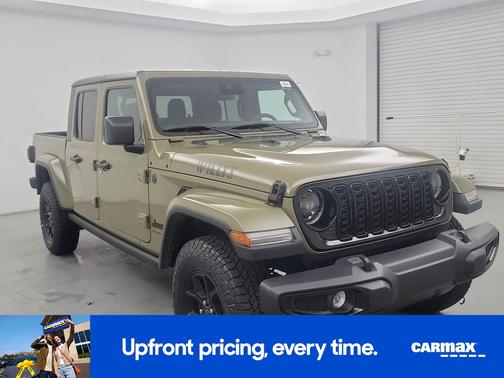 Green 2025 Jeep Gladiator Willy's