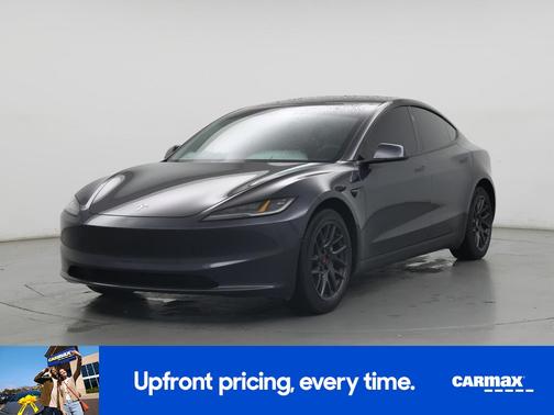 Gray 2025 Tesla Model 3 Long Range