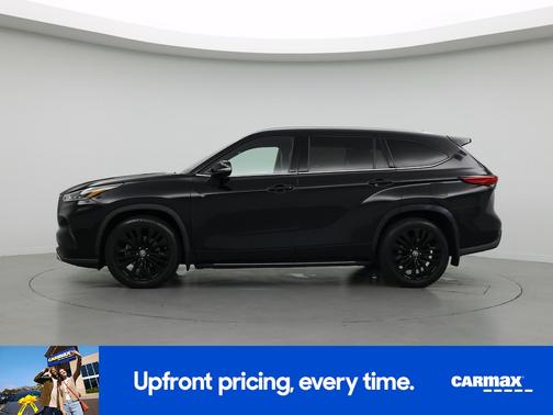 Black 2020 Toyota Highlander Platinum