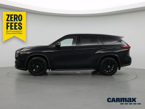 Black 2020 Toyota Highlander Platinum