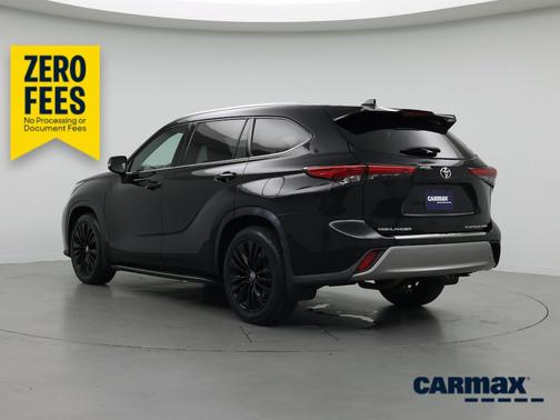 Black 2020 Toyota Highlander Platinum