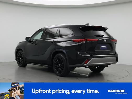 Black 2020 Toyota Highlander Platinum