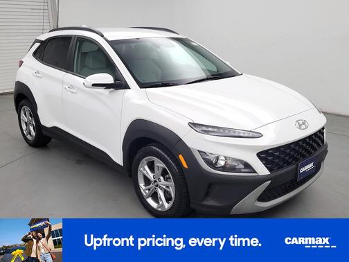 White 2023 Hyundai KONA SEL