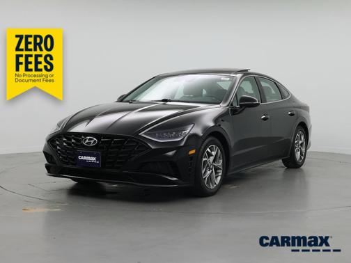 Black 2023 Hyundai SONATA SEL