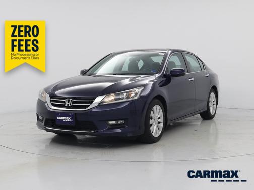 Blue 2014 Honda Accord EX-L