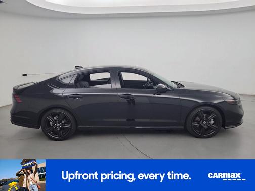 Black 2025 Honda Accord Hybrid Sport-L