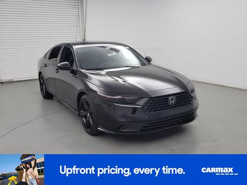 Black 2025 Honda Accord Hybrid Sport-L
