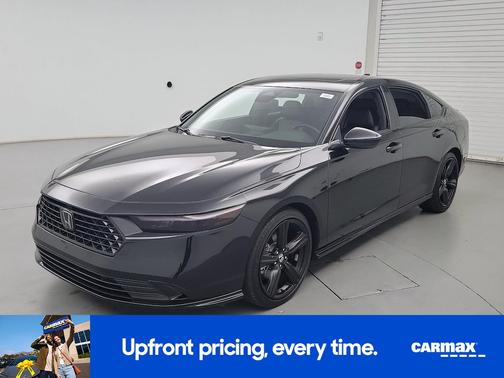 Black 2025 Honda Accord Hybrid Sport-L