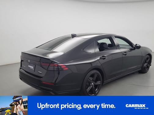 Black 2025 Honda Accord Hybrid Sport-L