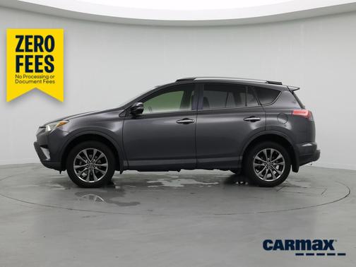 Gray 2018 Toyota RAV4 Limited