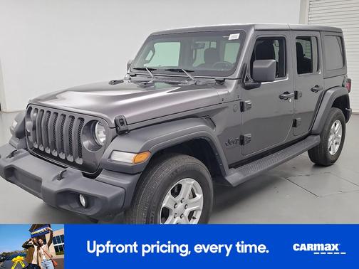 Gray 2022 Jeep Wrangler Unlimited Sport S
