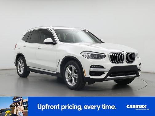 White 2020 BMW X3 XDrive30i