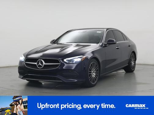 Blue 2022 Mercedes-Benz C-Class