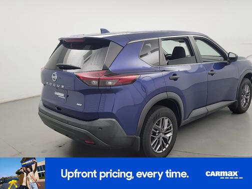 Blue 2021 Nissan Rogue S