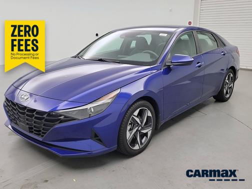 Blue 2023 Hyundai ELANTRA SEL
