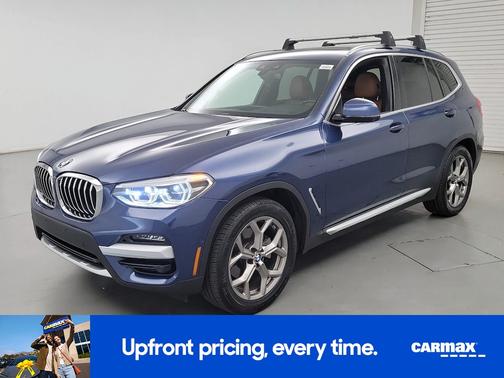 Blue 2021 BMW X3 XDrive30i