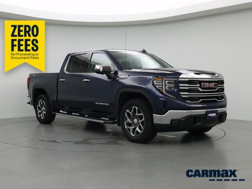 Blue 2023 GMC Sierra 1500 SLT