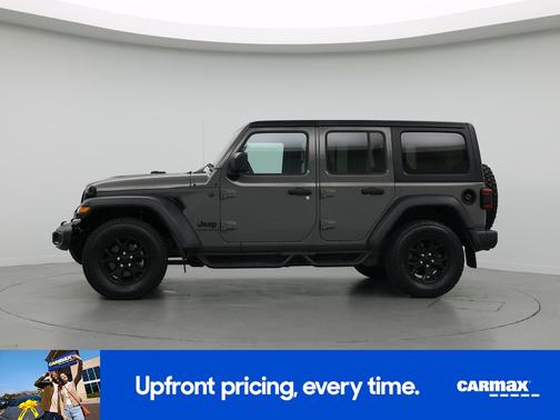 Gray 2023 Jeep Wrangler Unlimited Willys Sport