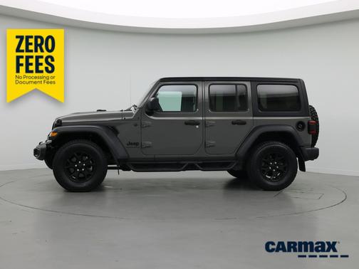Gray 2023 Jeep Wrangler Unlimited Willys Sport