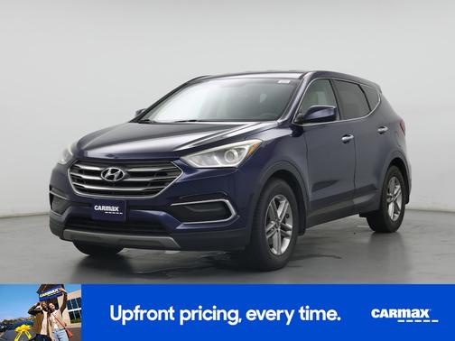 Blue 2017 Hyundai Santa Fe Sport