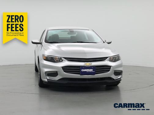 Silver 2018 Chevrolet Malibu LT