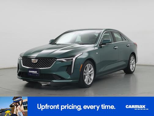 Green 2025 Cadillac CT4 Luxury