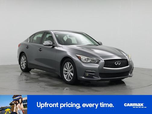 Gray 2017 INFINITI Q50 Premium