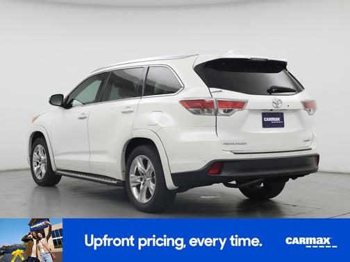 White 2016 Toyota Highlander Limited
