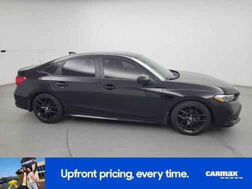 Black 2022 Honda Civic Sport