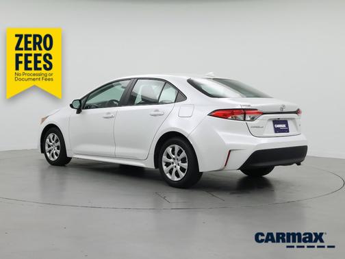 White 2025 Toyota Corolla LE
