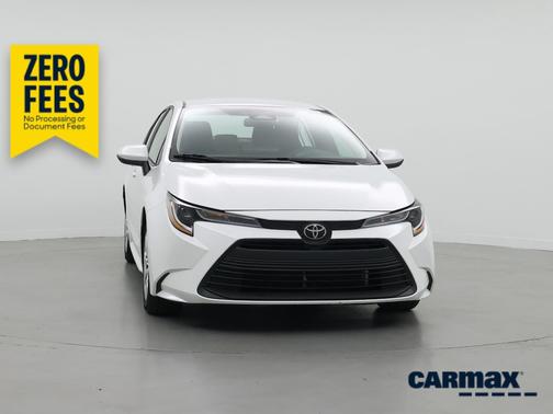 White 2025 Toyota Corolla LE