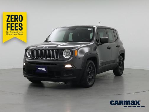 Gray 2017 Jeep Renegade Sport