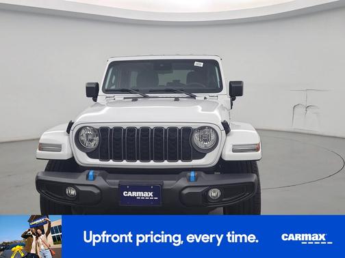 White 2024 Jeep Wrangler 4xe Sport S